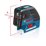 Bosch Professional Kombilaser GCL 25 Professional, Kreuzlinienlaser blau/schwarz, Schutztasche