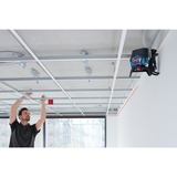 Bosch Professional Kombilaser GCL 2-50 C Professional + RM2 + BT150, Kreuzlinienlaser blau/schwarz, rote Laserlinien, mit Halterung und Stativ