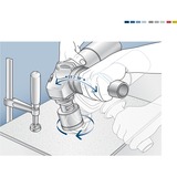 Bosch Professional PRO Ceramic dry Bohrkrone, Ø 68mm, Bohrer für Winkelschleifer