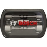Bosch Professional Steckschlüsseleinsatz-Set, 6-teilig 6 - 13mm, in Kunststoff-Box