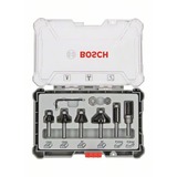 Bosch Rand- und Kantenfräser-Set, 6-teilig 8mm-Schaft