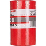 Bosch Schleifblatt C410 Standard for Wood and Paint, 115mm, K120 5 Meter Rolle, zum Handschleifen