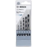 Bosch Spiralbohrer-Satz HSS PointTeQ Hex, Ø 2mm-6mm 5-teilig
