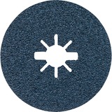 Bosch X-LOCK Fiberscheibe R574 Best for Metal 125mm, Schleifscheibe Ø 125mm, K 24