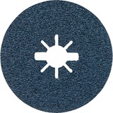 Bosch X-LOCK Fiberscheibe R574 Best for Metal 125mm, Schleifscheibe Ø 125mm, K 36