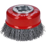 Bosch X-LOCK Topfbürste Clean for Metal 75mm, gewellt Ø 75mm, 0,3mm Draht