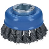 Bosch X-LOCK Topfbürste Heavy for Metal 75mm, gezopft Ø 75mm, 0,35mm Draht