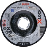 Bosch X-LOCK Trennscheibe Expert for Metal, Ø 115mm Bohrung 22,23mm, A 30 S BF, gekröpft