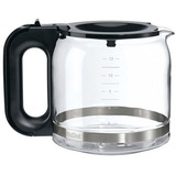 Braun Glaskanne für Kaffeemaschine BRSC005, Kaffeekanne transparent/schwarz