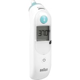 Braun Ohrthermometer IRT 6020 ThermoScan 5, Fieberthermometer weiß/grün