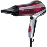 Braun Satin Hair 7 Colour HD770, Haartrockner rot/silber