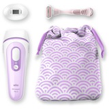 Braun Silk-expert Pro 3 IPL PL3132, Haarentferner weiß/flieder, inkl. Etui + Gillette Venus Divine Sensitive
