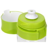 Brita fill&go Vital "fresh lime" 0,6 Liter, Trinkflasche transparent/limette, mit Wasserfilter
