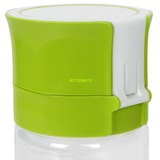 Brita fill&go Vital "fresh lime" 0,6 Liter, Trinkflasche transparent/limette, mit Wasserfilter