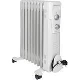 Clatronic Ölradiator RA 3736 weiß, 9 Heizrippen
