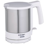 Cloer Wasserkocher 4701 edelstahl/weiß, 1,5 Liter