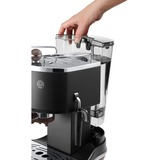 DeLonghi Icona Vintage ECOV 311.BK, Espressomaschine schwarz/silber (glänzend)