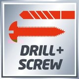 EINHELL Power X-Change Akku-Bohrschrauber TE-CD 18 Li E - Solo rot/schwarz, ohne Akku und Ladegerät