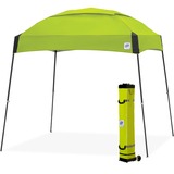 E-Z Up Faltzelt Dome 3x3m Color Limeade, Pavillon limette, Rahmen Steel Gray