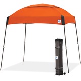 E-Z Up Faltzelt Dome 3x3m Color Steel Orange, Pavillon Rahmen Steel Gray