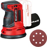Einhell Akku-Exzenterschleifer TE-RS 18 Li-Solo rot/schwarz, ohne Akku und Ladegerät