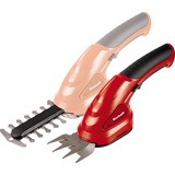 Einhell Akku-Gras-Strauchschere GC-CG 3,6 Li WT, Grasschere rot/schwarz, Li-Ionen Akku 1,3Ah