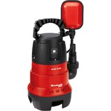 Einhell Schmutzwasserpumpe GC-DP 3730, Tauch- / Druckpumpe rot/schwarz, 370 Watt