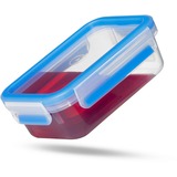 Emsa CLIP & CLOSE Frischhaltedose transparent/blau, 2,3Liter, Großformat