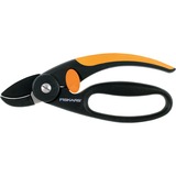 Fiskars Amboss-Gartenschere "Elegance" P43 schwarz/orange