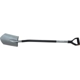 Fiskars Ergonomic Gärtnerspaten, spitz schwarz/grau