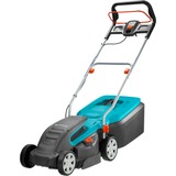 GARDENA Elektro-Rasenmäher PowerMax 1400/34 schwarz/türkis, 1.400 Watt