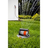 GARDENA Komplett-Set mit Versenk-Viereckregner OS 140, Sprinklersystem grau/orange, 12-teilig