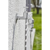 GARDENA Premium Hahnverbinder 21mm (G 1/2"), Hahnstück silber