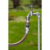 GARDENA Premium Schlauchverbinder 19mm (3/4"), Schlauchstück grau/silber