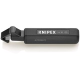 KNIPEX Abmantelungswerkzeug 16 30 135 SB, Abisolier-/ Abmantelungswerkzeug drehbarer Griffkörper, Rändelmutter