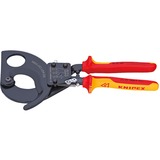 KNIPEX Kabelschneider 95 36 280, Schneid-Zange für Cu- und Al-Kabel, VDE-geprüft