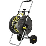 Kärcher Metall-Schlauchwagen HT 80 M/Kit grau/gelb, 20 Meter, mit Anschlüssen