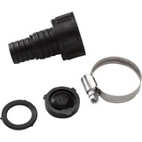 Kärcher Pumpen-Anschlussstück 33,3mm (G 1"), Schlauchstück schwarz, mit Rückschlagventil