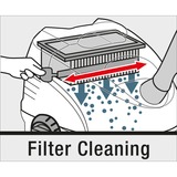 Kärcher Waschsauger SE 5.100 gelb/schwarz, 1400 W, Beholder vakuum, Tør&våd, Støvpose, 77 dB, Sort, Gul