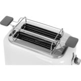 Kenwood kMix Toaster TCX751WH weiß/silber, 900 Watt, für 2 Scheiben Toast