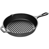 Lodge Grillpfanne L8GP3, mit Stiel und Griff schwarz, Ø 26cm
