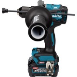 Makita Akku-Schlagbohrschrauber HP001GD201 XGT, 40Volt blau/schwarz, 2x Li-Ion XGT Akku 2,5Ah, MAKPAC