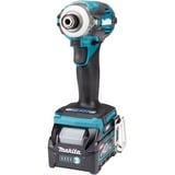 Makita Akku-Schlagschrauber TD001GD201 XGT, 40Volt blau/schwarz, 2x Li-Ion XGT Akku 2,5Ah, in MAKPAC Gr.2