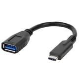 OWC USB 3.2 Gen 1 Adapter, USB-C Stecker > USB-A Buchse schwarz, 13cm