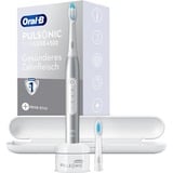  Oral-B Pulsonic Slim Luxe 4500 Reise-Edition, Elektrische Zahnbürste platin