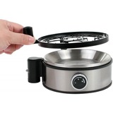 Rommelsbacher Eierkocher ER 400 edelstahl/schwarz, 400 Watt, für 7 Eier