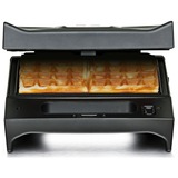 Rommelsbacher Multi Toast & Grill SWG 700 3-in-1 Max, Kontaktgrill schwarz/edelstahl, 700 Watt, mit 3 Platten-Sets