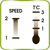 Rowenta Eco Intelligence CV 6030, Haartrockner schwarz/grün