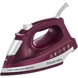 Russell Hobbs Light & Easy Brights, Dampfbügeleisen weinrot/weiß