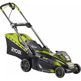 Ryobi MAX POWER Akku-Rasenmäher RLM36X46H5P, 36Volt grün/schwarz, Li-Ionen-Akku 5Ah, Radantrieb